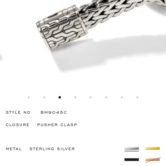 John Hardy sterling silver Bracelet - Picture 5 of 6